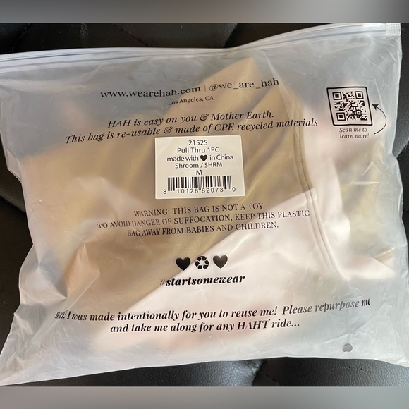 NWT We Are Hah X Free People Pull It Thru Bodysuit Size Medium - Picture 5 of 5